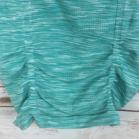 Athleta turquoise short sleeve fastest track tee - Picture 8 of 8